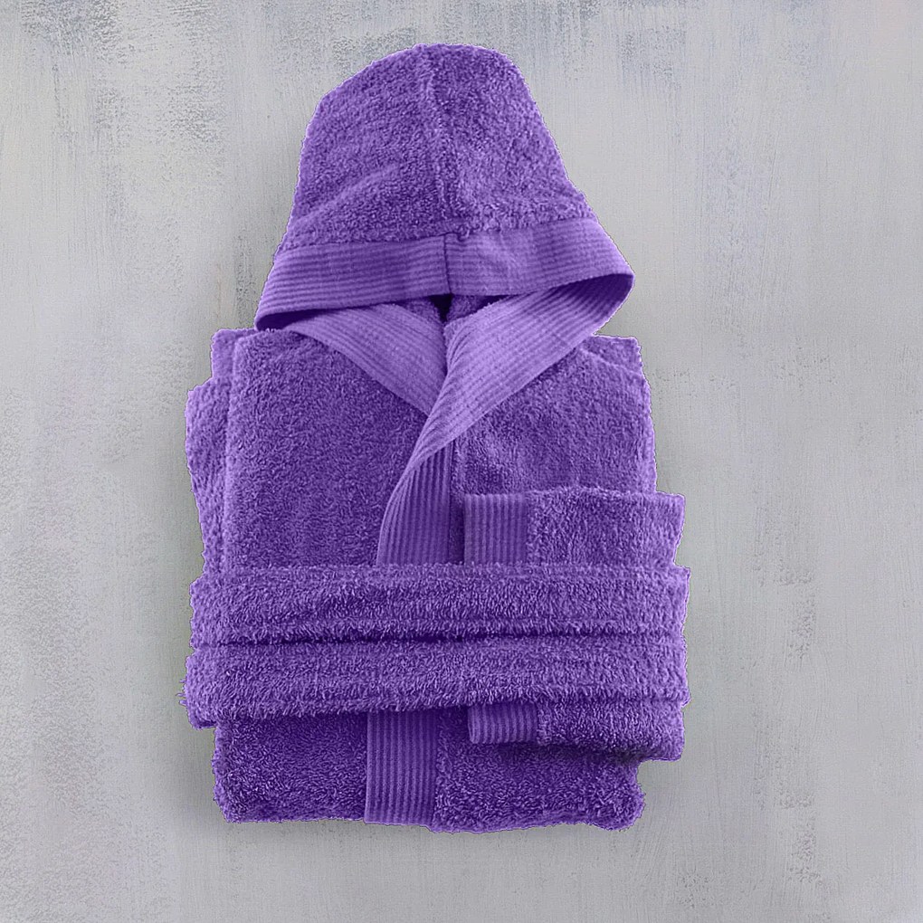 Παιδικό Μπουρνούζι Rythmos Twist Purple Μωβ No 4-6