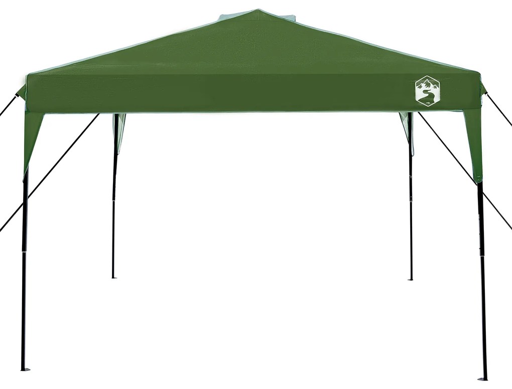 vidaXL Σκηνή Σκίασης Πράσινο 300 x 300 x 227 / 236 / 245 εκ Ύφασμα Oxford