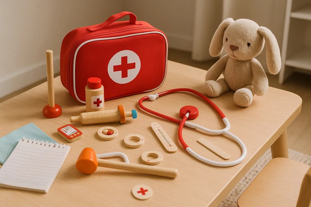 Παιδικό σετ ιατρικών εργαλείων Joyland First Aid