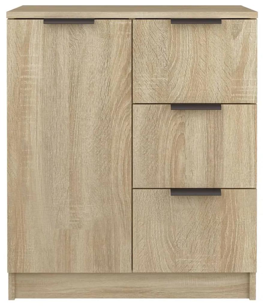 Συρταριέρα Sonoma Δρυς 60 x 30 x 70 εκ. από Επεξεργασμένο Ξύλο - Καφέ
