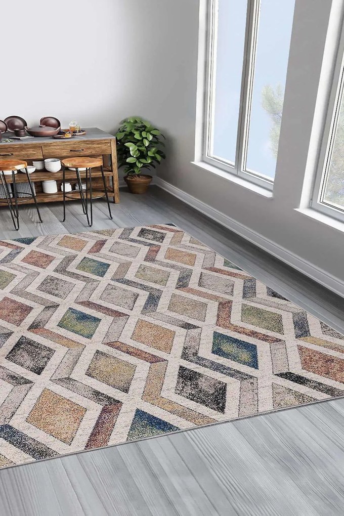 Χαλί Woopamuk393 Beige-Multi Conceptum Hypnose 120X180cm