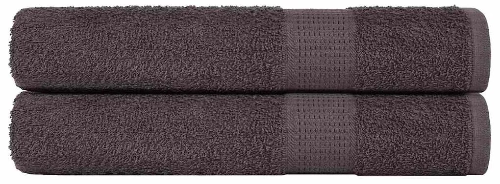 Πετσέτες FROGN 2 τεμ. Ανθρακί 100x200 εκ. 360 γρ./μ²