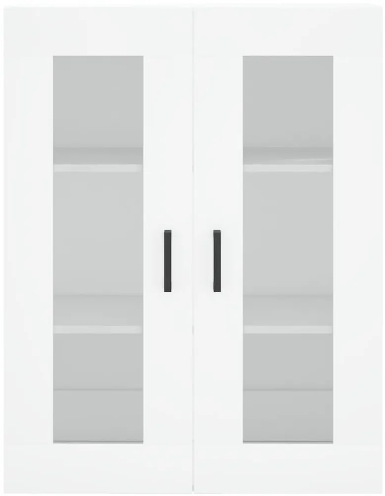 vidaXL Ντουλάπι Λευκό 69,5x34x180 εκ. από Επεξεργασμένο Ξύλο
