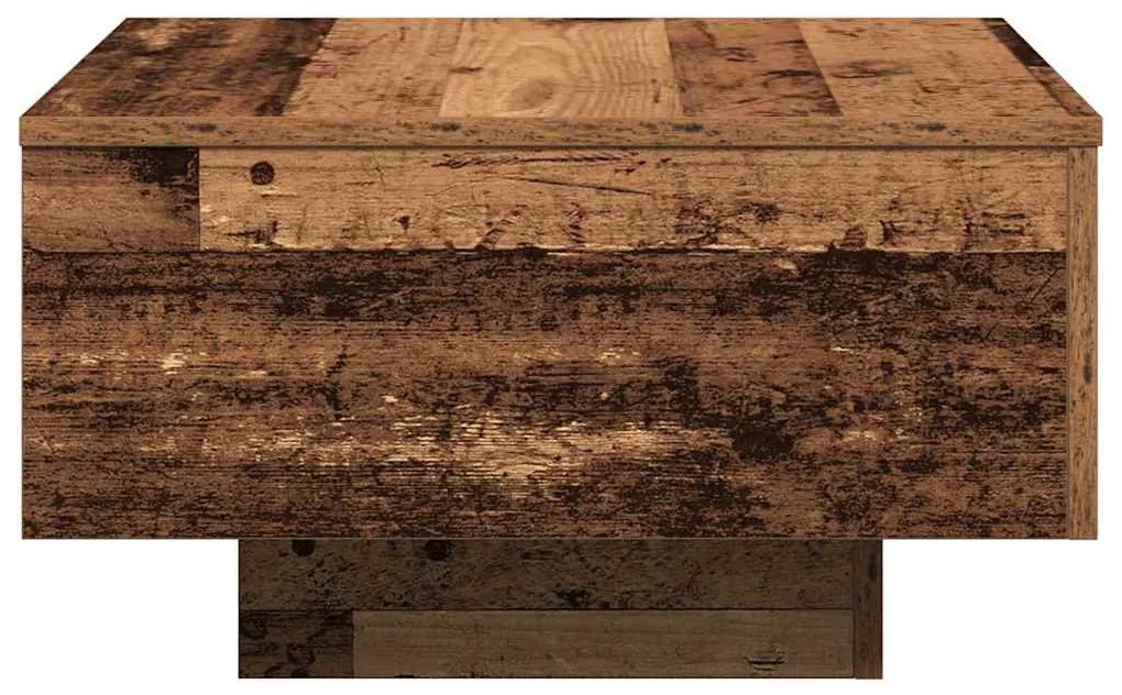 vidaXL Τραπεζάκι σαλονιού Παλιό Ξύλο 55 x 55 x 31 cm