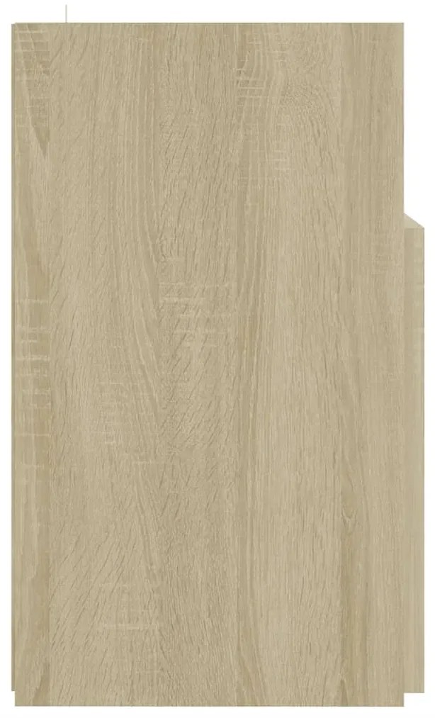 Έπιπλο Τηλεόρασης με LED Sonoma Δρυς 120x30x50 εκ. 804304