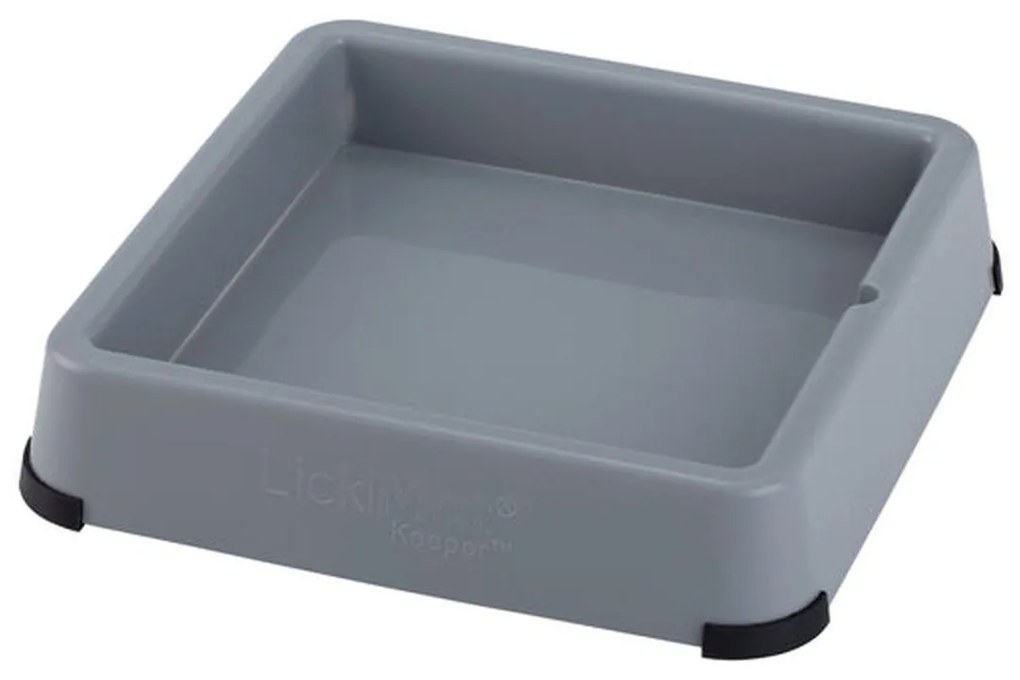 Ταΐστρα σκύλων Lickimat Indoor Keeper Γκρι πολυπροπυλένιο