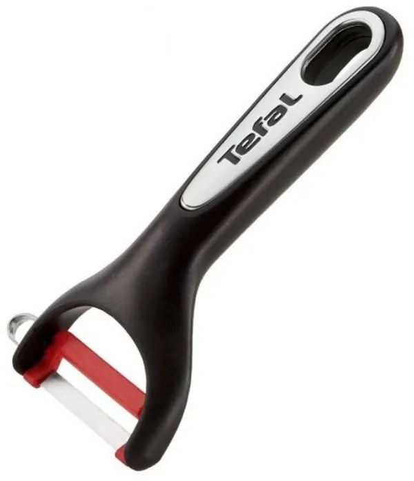 Χτυπητήρι Tefal K2071814, Δακτύλιος σιλικόνης, Καμπύλη λεπίδα, Χωρίς φθαλικό εστέρα, Μαύρο/κόκκινο