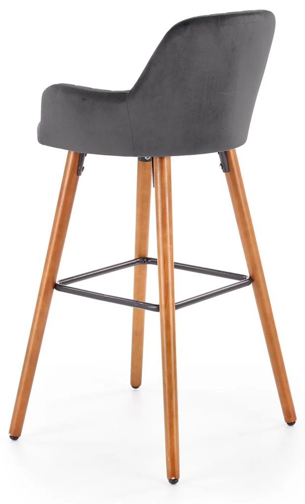 H93 bar stool, color: dark grey DIOMMI V-CH-H/93-C.POPIEL