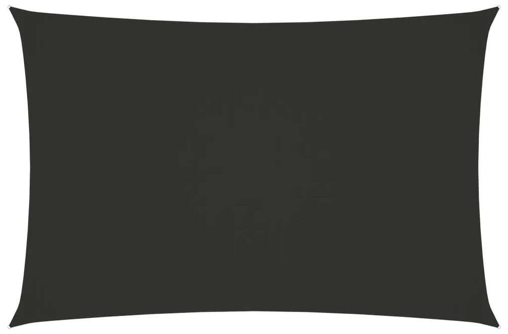 vidaXL Πανί Σκίασης Ορθογώνιο Ανθρακί 5 x 7 μ. από Ύφασμα Oxford