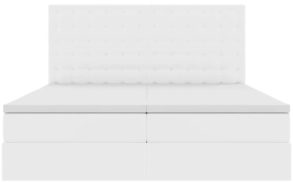vidaXL Κρεβάτι με αποθηκευτικό χώρο και στρώμα με στρώμα 200 x 200 cm