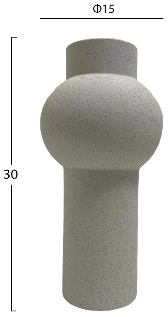 ΕΠΙΤΡΑΠΕΖΙΟ ΚΕΡΑΜΙΚΟ ΔΙΑΚΟΣΜΗΤΙΚΟ SCEPTER HM4605.01 ΥΠΟΛΕΥΚΟ ΚΡΥΣΤΑΛΛΙΚΟ Φ15x30Υεκ (1 Τεμμάχια)