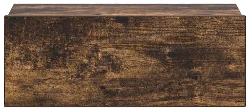 vidaXL Κομοδίνο Κρεμαστό Καπνιστή Δρυς 40 x 30 x 15 εκ. Επεξεργ. Ξύλο