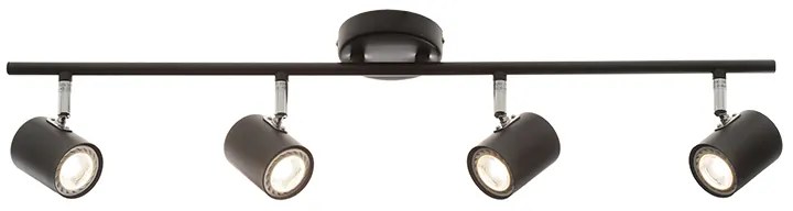 Φωτιστικό Σποτ Aca SUH1894TB ORFEAS Μαύρο Ματ (Black Mat)