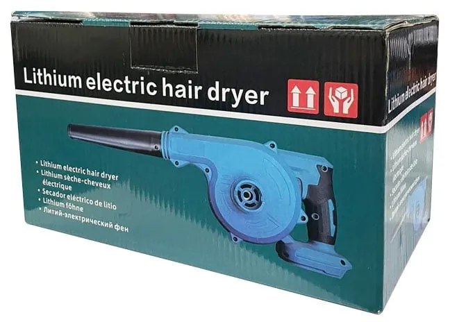 Φυσητήρας χειρός μπαταρίας λιθίου - Lithium electric hair dryer blower