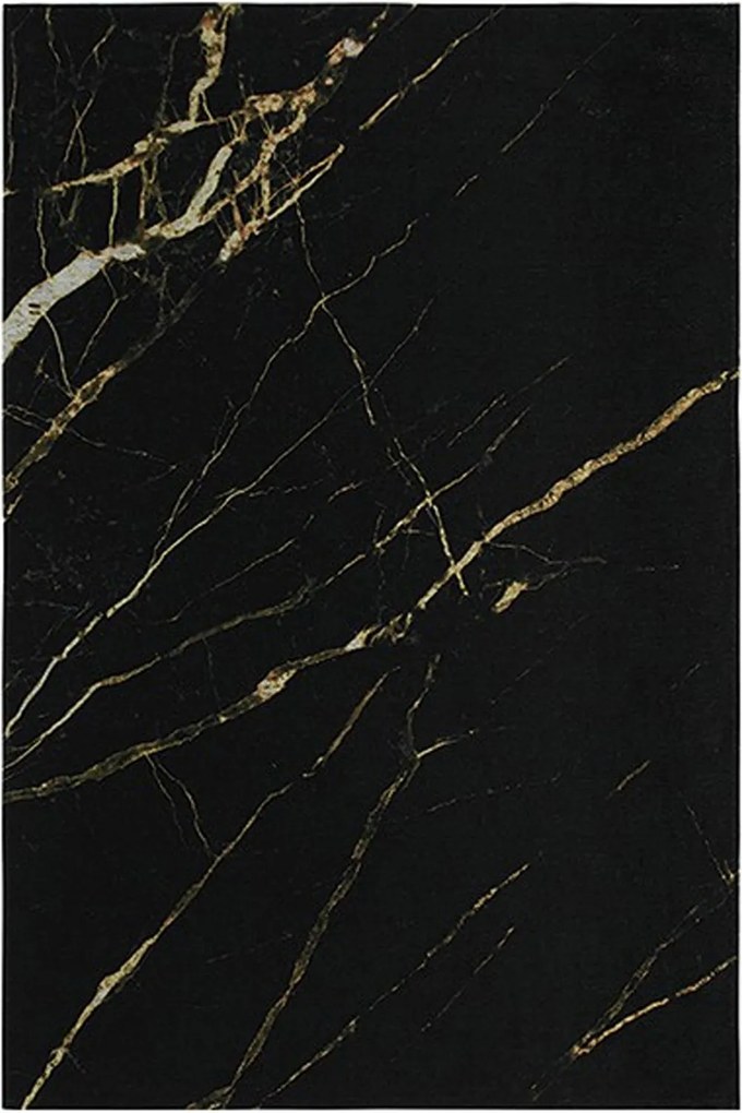 Χαλί Sicily Marbre Black-Gold Carpet Couture 200X290cm