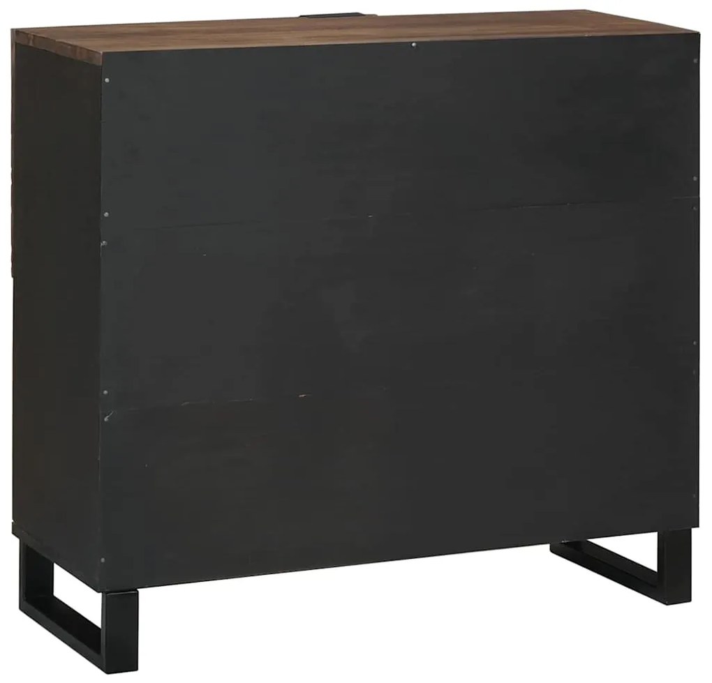 vidaXL Μπουφές Καφέ 80 x 33 x 75 εκ Μασίφ ξύλο μάνγκο