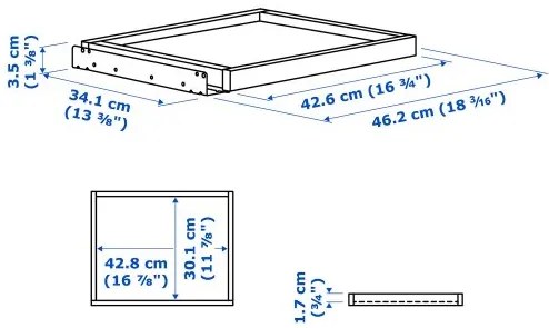 KOMPLEMENT συρόμενος δίσκος 504.339.87