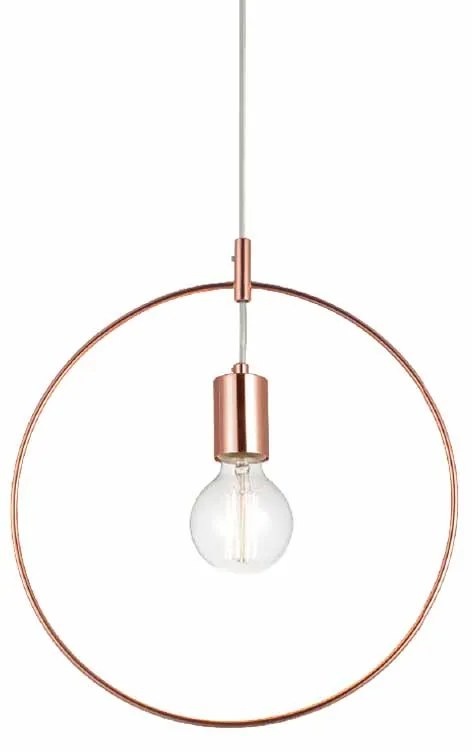 Φωτιστικό Οροφής Μονόφωτο Aca Twiggy V35181CP Copper