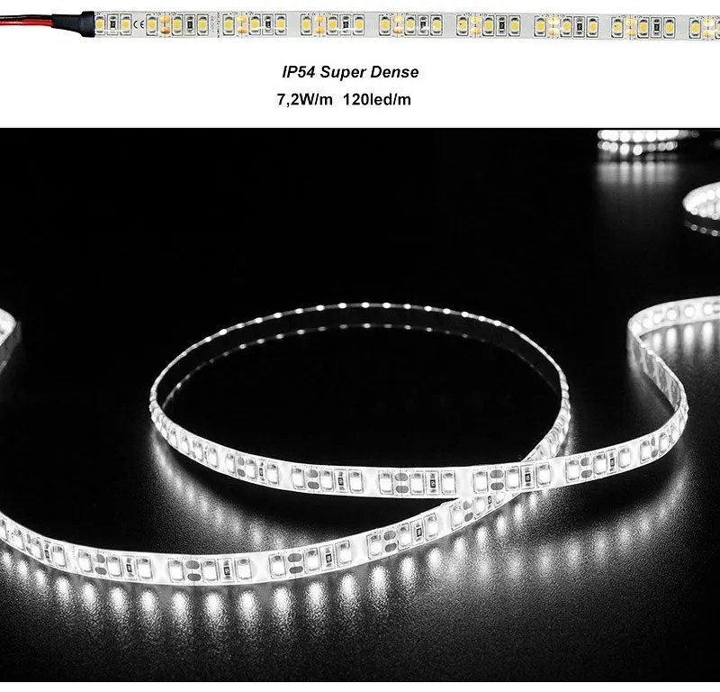 Adeleq Ταινία Led 5 Μέτρα 12Vdc 7.2W Και 120Led Ανά Μέτρο Ip54 Λευκό 30-35272121