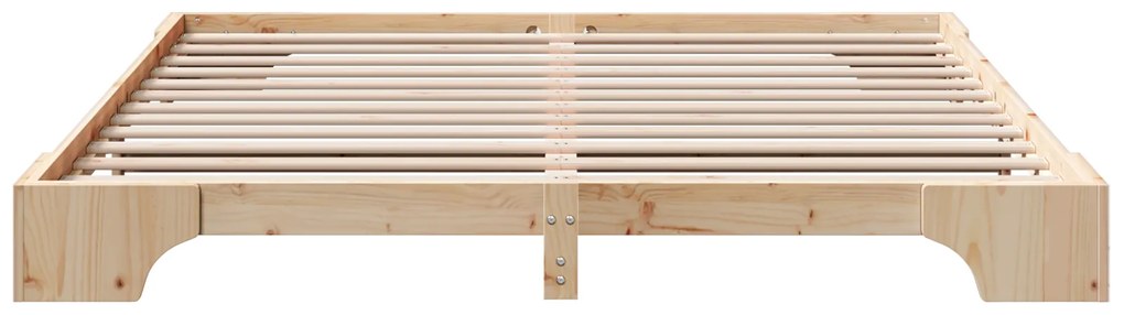 vidaXL Σκελετός Κρεβατιού 180x200 εκ από Μασίφ Ξύλο Πεύκου