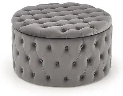 NUNEZ pouffe color: grey