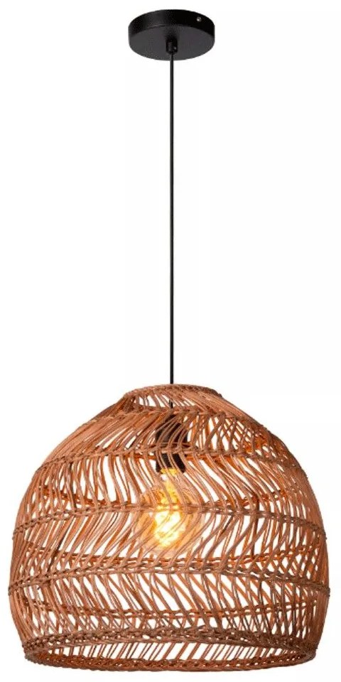 Φωτιστικό Οροφής Moloko 03437/40/44 40x165cm 1xE27 40W Brown Lucide