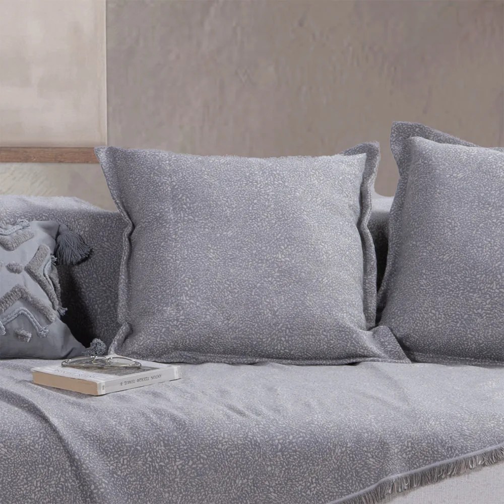 Διακοσμητικό Μαξιλάρι (50x50) Nef-Nef Homeware Aronia Grey