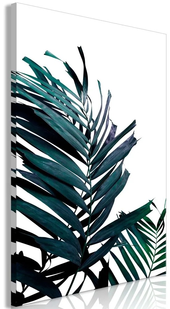 Πίνακας - Emerald Leaves (1 Part) Wide - 60x40