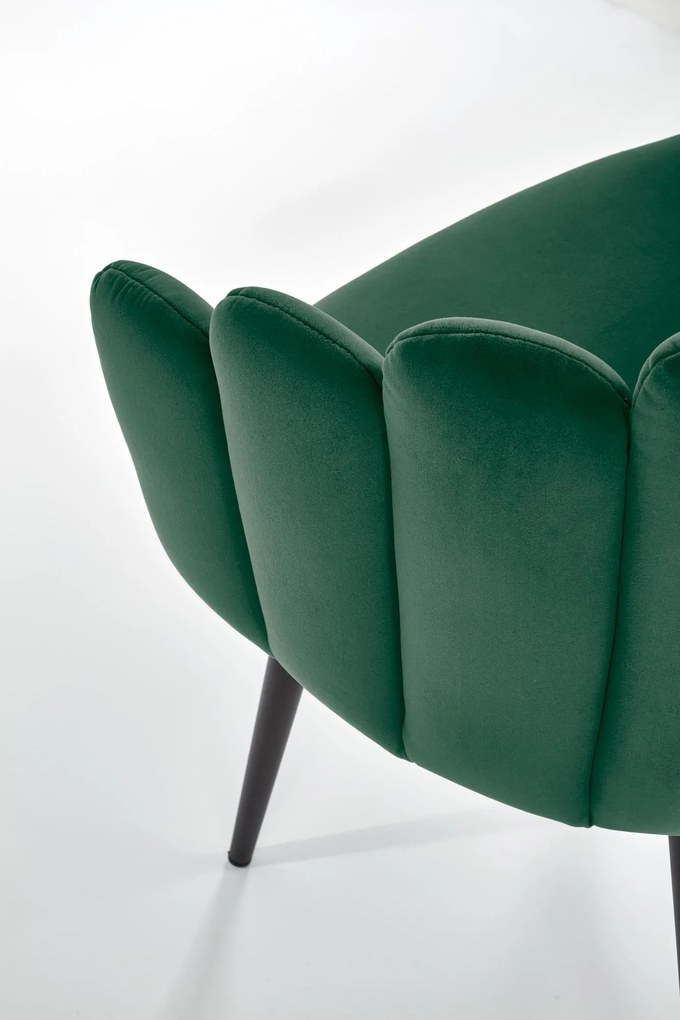 K410 chair, color: dark green DIOMMI V-CH-K/410-KR-C.ZIELONY