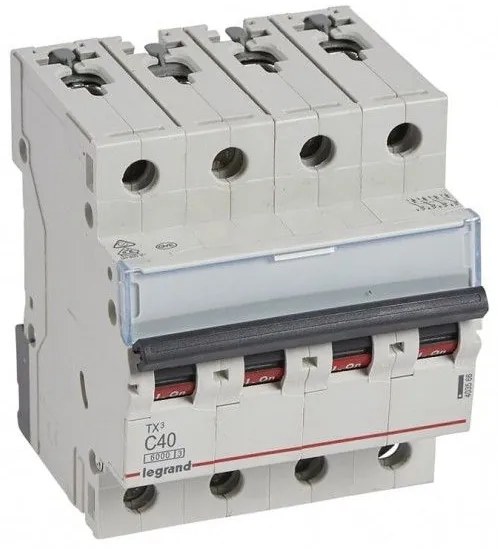 Αυτόματη Ασφάλεια 40A C 2Π 6kA Tx3 403566 Legrand 403566