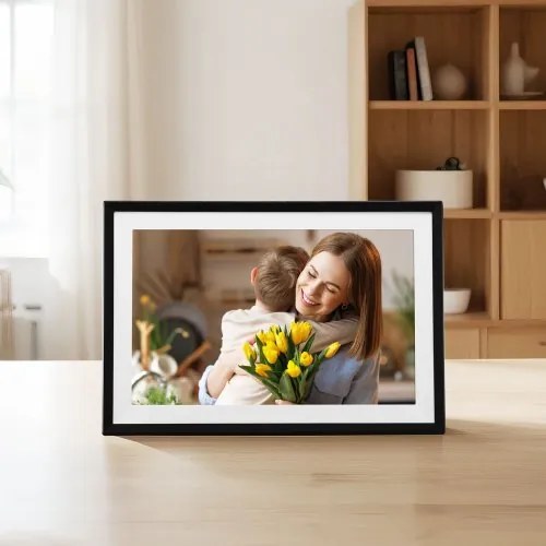 VEVOR 260 mm Digital Picture Frame 32GB Touchscreen 2-Pack Wi-Fi Photo Frames
