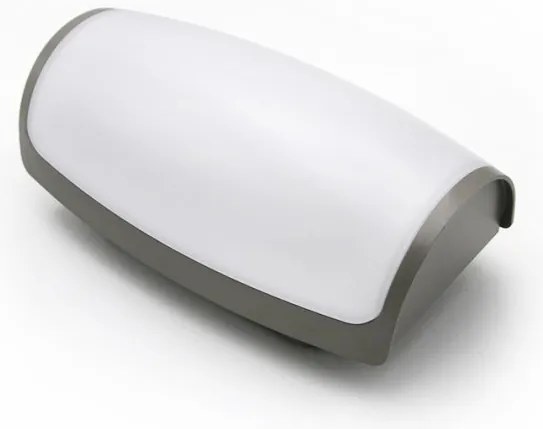 Απλίκα Φωτιστικό Τοίχου LED Γκρι Ματ 21-01216 Lumen-21-01216-Γκρι 21-01216