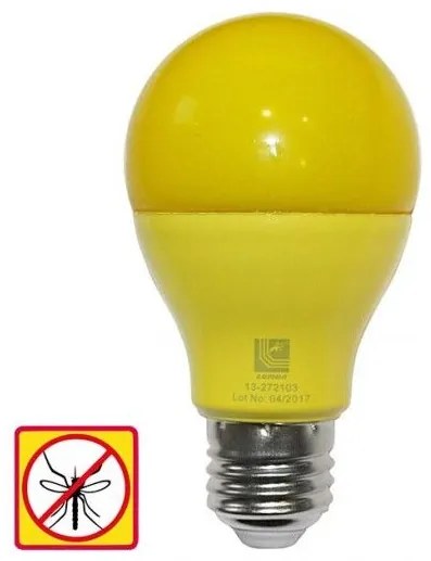 Λάμπα LED αχλάδι Ε27 10W εντομοαπωθητική κίτρινη Lumen 13-272103