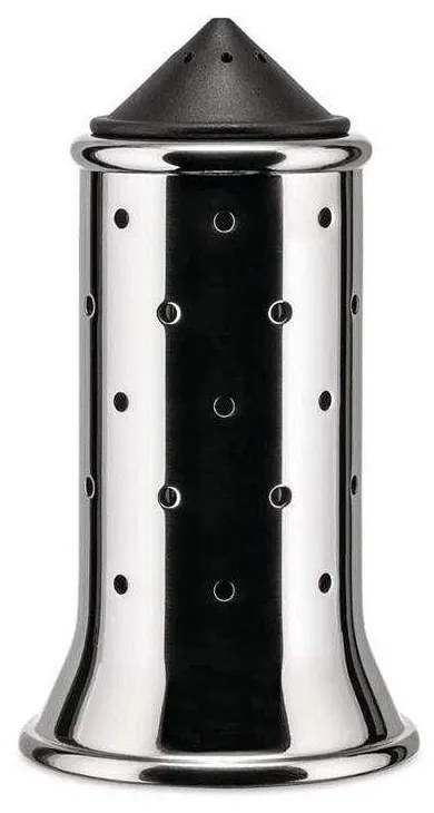 Αλατιέρα MGSAL B Φ6,3x11,3cm Silver-Black Alessi Ανοξείδωτο Ατσάλι