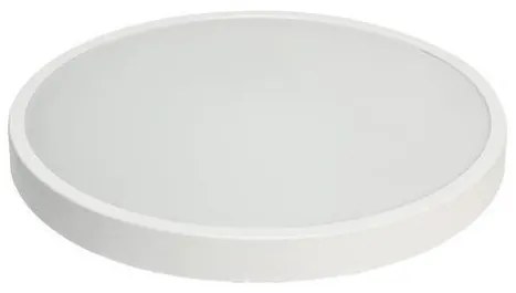 Πλαφονιέρα Φωτιστικό Οροφής LED 50W 3CCT Φ59cm Plus Eurolamp-144-51025-Λευκό 144-51025