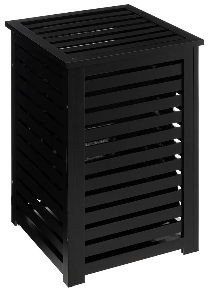 Καλάθι Απλύτων (40x38x58) F-V Wood Black 160823B