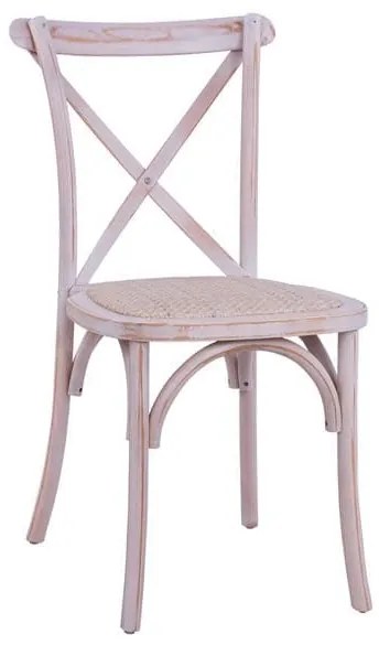 Καρέκλα Owen White Wash HM8575.04 45x55,5x90 εκ. Wood, Mat