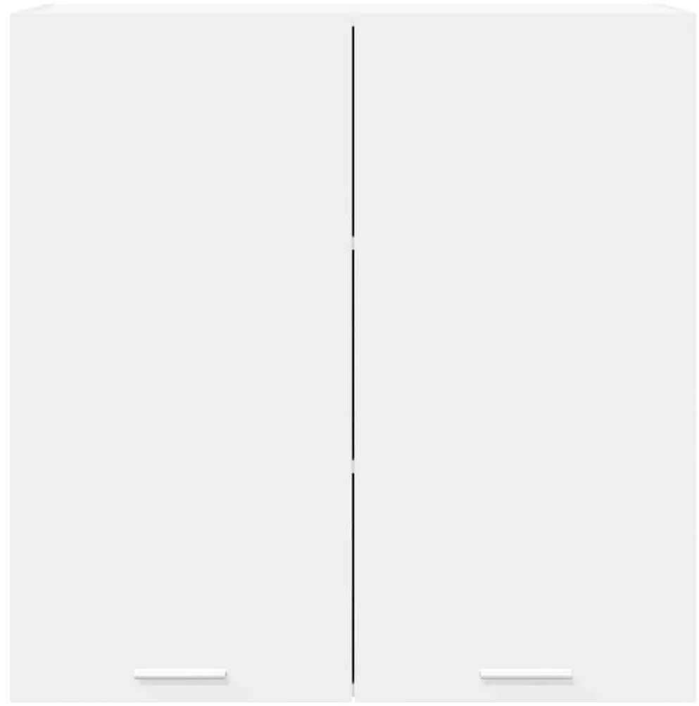 vidaXL Κρεμαστό ντουλάπι Λευκό 80 x 31 x 80 εκ. Επεξεργασμένο ξύλο