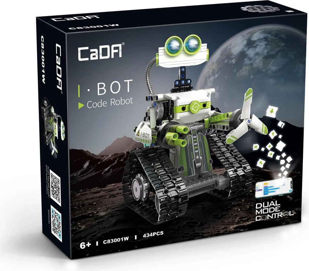 Ι–Bot Ρομπότ Dual Mode Control CaDA