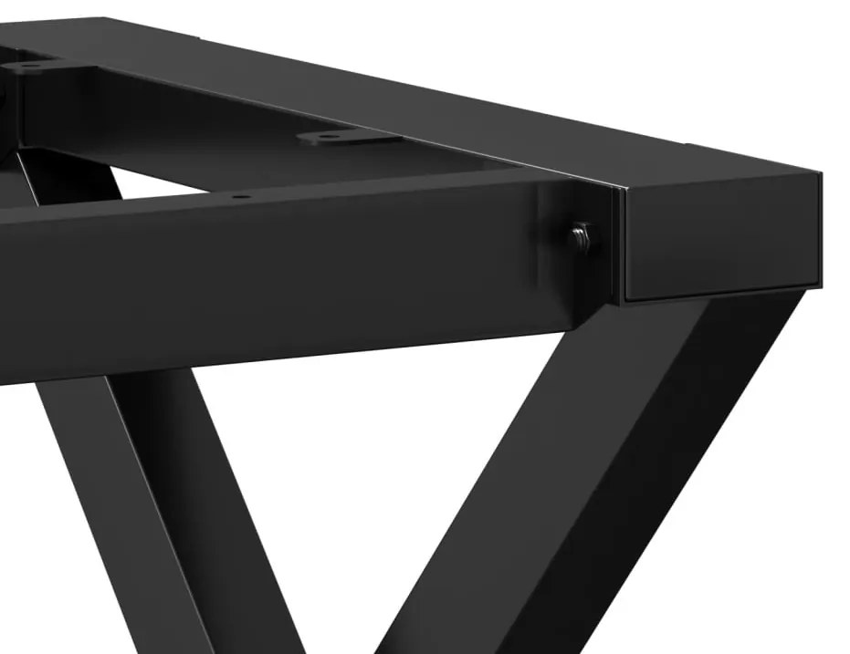vidaXL Πόδια Τραπεζαρίας σε Σχήμα «X» 140x60x73 εκ. Ατσάλι