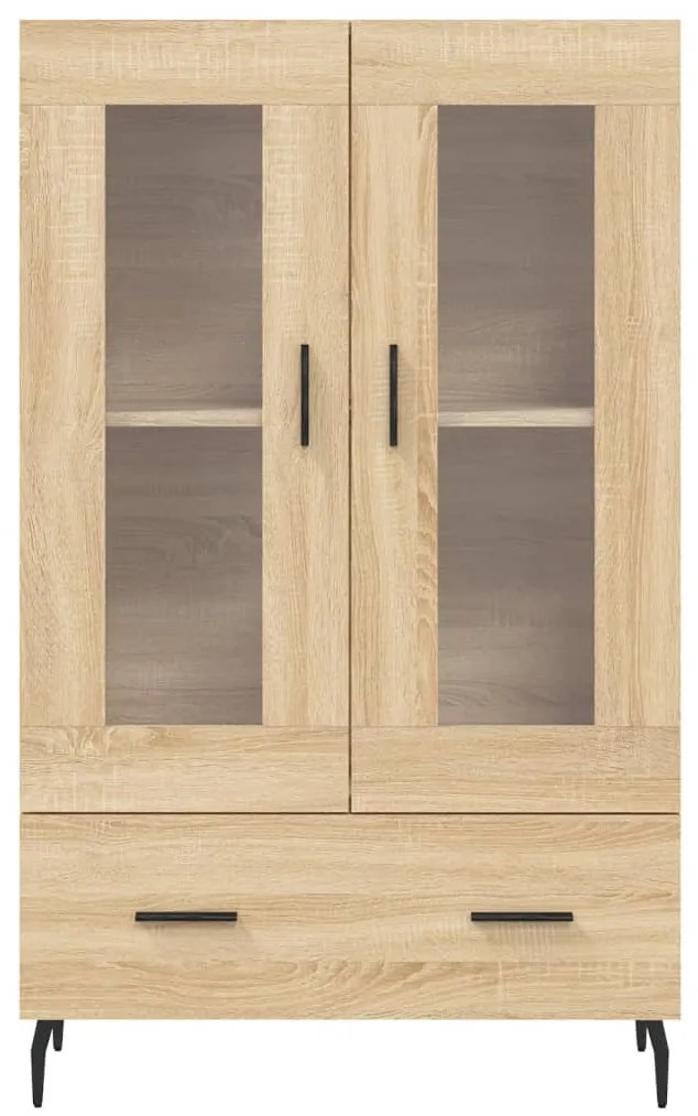vidaXL Ντουλάπα Sonoma Δρυς 69,5 x 31 x 115 εκ. από Επεξεργασμένο Ξύλο