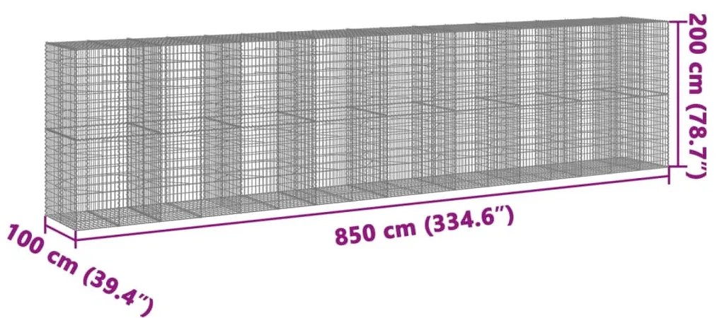 ΣΥΡΜΑΤΟΚΙΒΩΤΙΟ ΜΕ ΚΑΛΥΜΜΑ 850X100X200ΕΚ ΑΠΟ ΓΑΛΒΑΝΙΣΜΕΝΟ ΧΑΛΥΒΑ 3295240