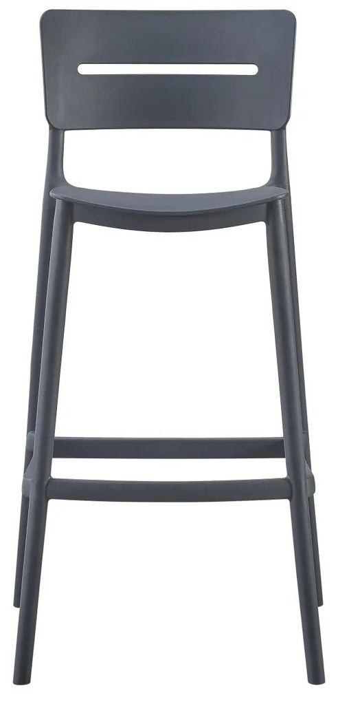 ΣΚΑΜΠΟ BAR ΠΟΛΥΠΡΟΠΥΛΕΝΙΟΥ SNOD2  ΓΚΡΙ 37,2x50x101,5Υεκ. 37.2x50x101.5 εκ.