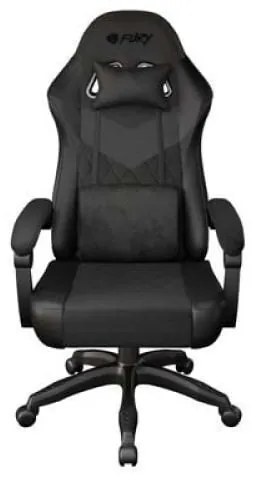 Fury Shinai S2 Υφασμάτινη Καρέκλα Gaming Μαύρη  (NFF-2366)