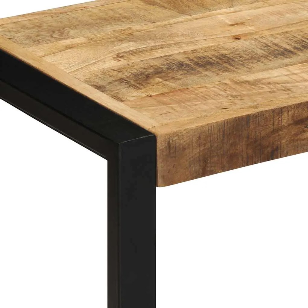 Πάγκος vidaXL 80x35x45 cm Στερεό ακατέργαστο ξύλο Mango