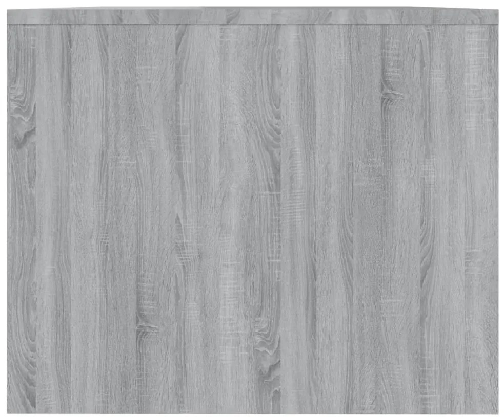 vidaXL Τραπεζάκι Σαλονιού Γκρι Sonoma 90x50x41,5 εκ. Επεξ. Ξύλο