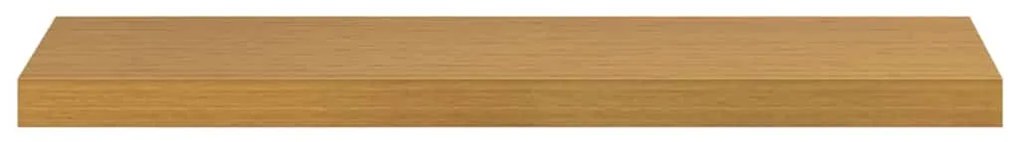 vidaXL Ράφι Τοίχου 4 pcs Μπεζ 80 x 23,5 x 4 εκ Επεξεργασμένο ξύλο