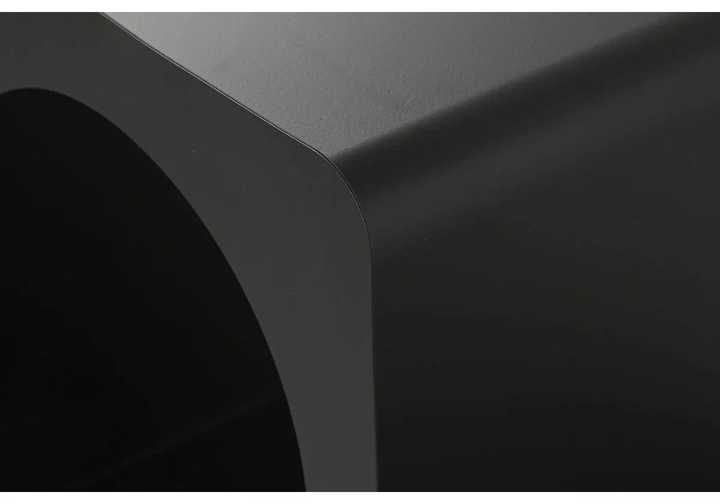 Βοηθητικό Τραπέζι Home ESPRIT Μαύρο Μέταλλο 60 x 30 x 60 cm