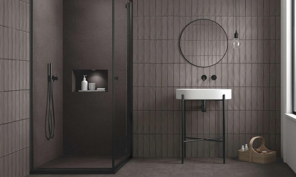 Πλακάκι Τουβλάκι Τοίχου 7,5x30εκ. Peronda Ceramicas Peace Black