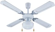 Ανεμιστήρας Οροφής PRCF-80277 Primo 42'' 105εκ. 1Φως 4Φτερά Λευκός
